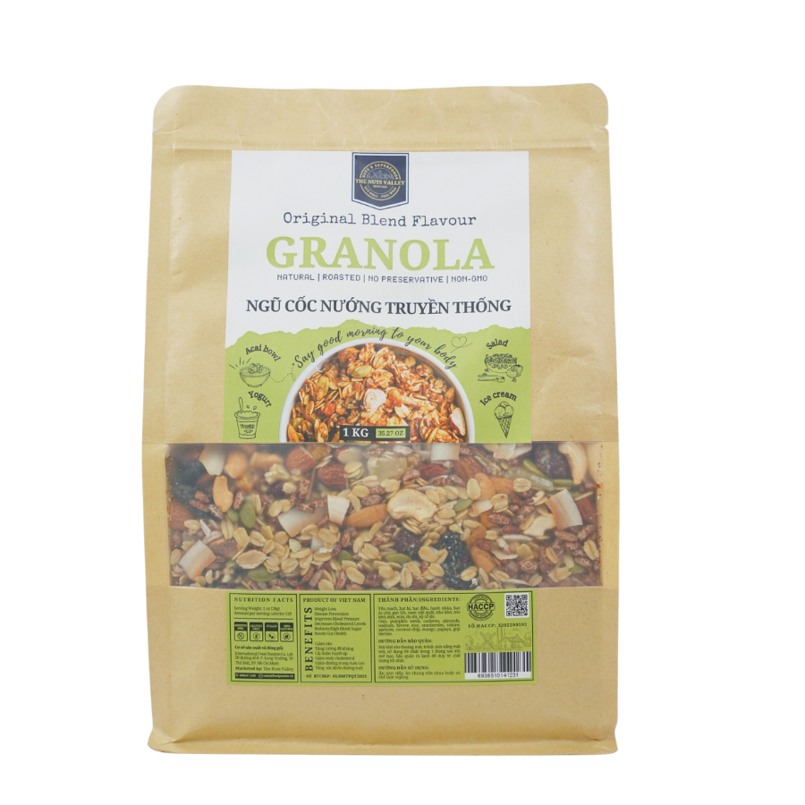 Ngũ cốc sấy tự nhiên - granola original blend