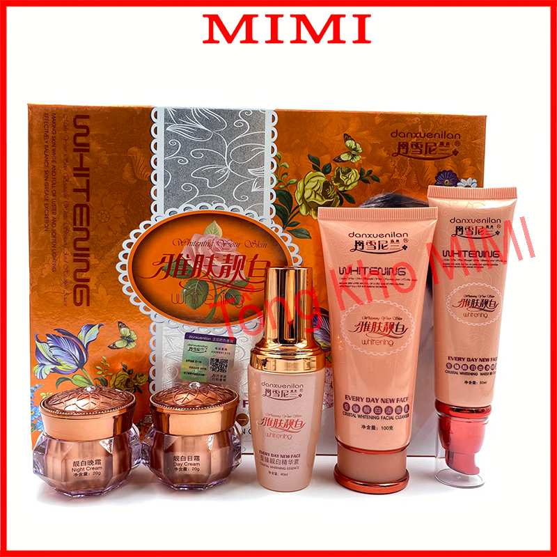 Bộ Mỹ Phẩm Hoàng Cung Cam Danxuenilan 5in1 [ Mua 1 tặng 1] ( tặng máy massage) Xóa Mờ Nám Nàn Nhang Tổng Kho MiMi