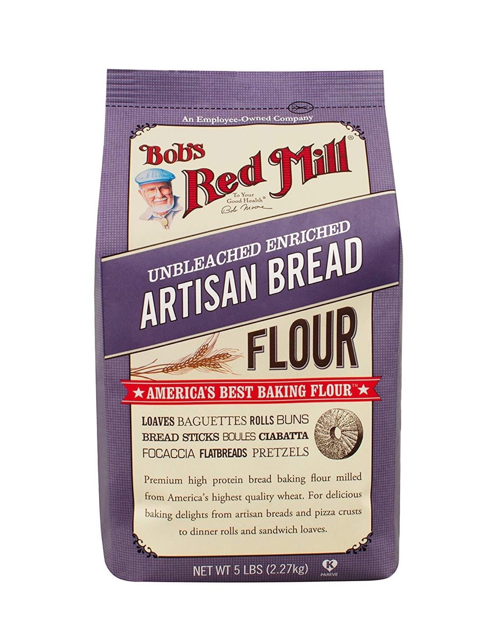 Bột làm bánh mì Artisan 2.27lg Artisan Bread Flour