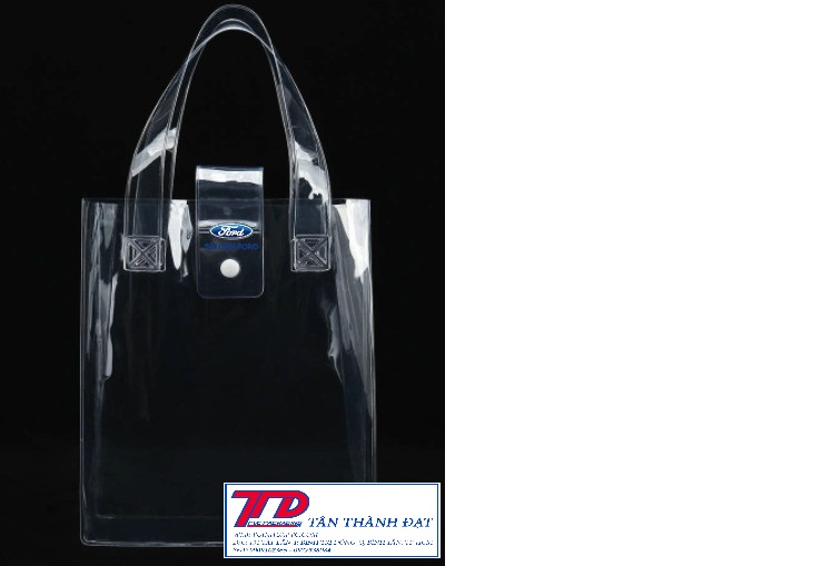 Túi Xách Nhựa Dẻo PVC Trong Suốt TTD