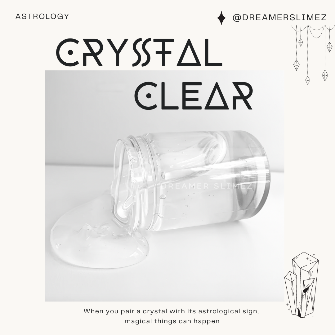 Slime trong | clear slime | crystal slime | slime từ keo trong | slime trong suốt