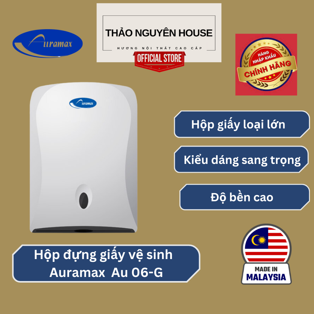 Hộp đựng giấy vệ sinh Auramax - AU06G