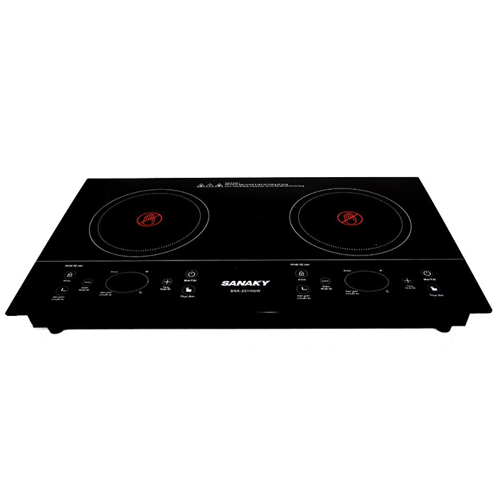 Bếp hồng ngoại Sanaky Bếp đôi 2 hồng ngoại sanaky SNK-201HGW