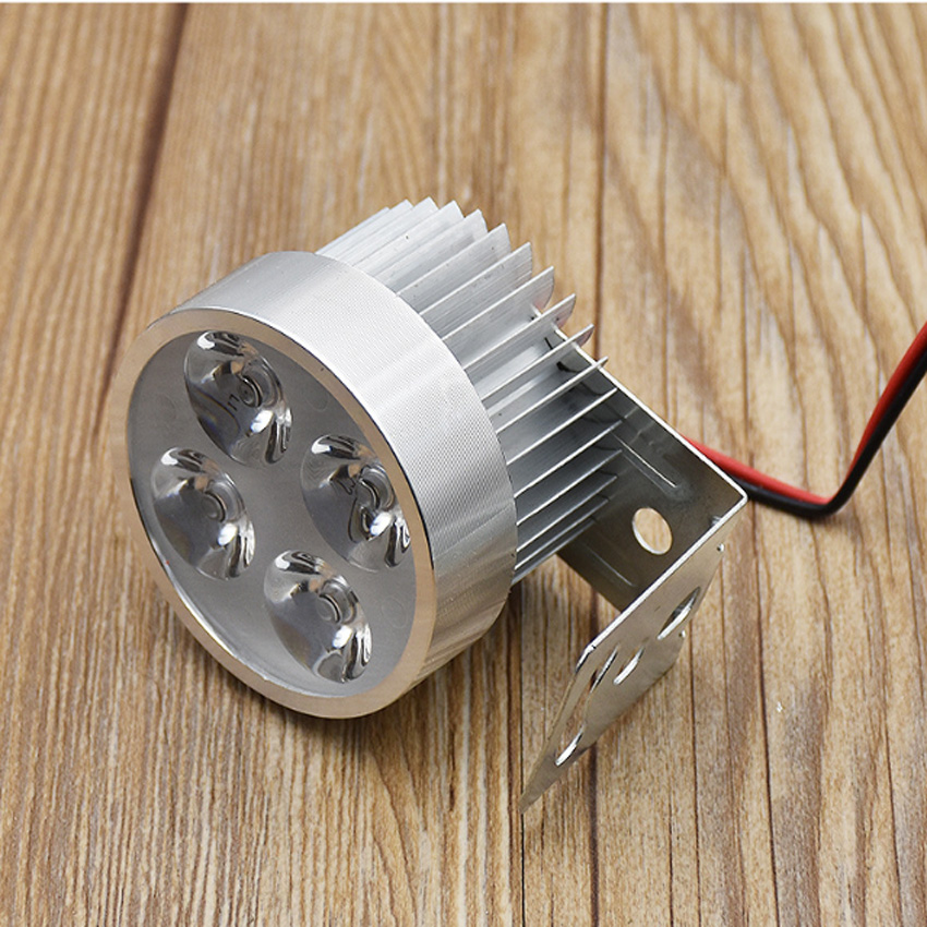 Đèn pha led 12v-80v , 12w cho xe máy, xe điện ti0494