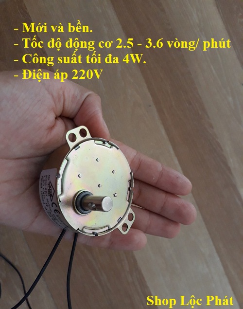 Động Cơ Đảo Trứng - Motor - Động Cơ Tuốc Năng Quạt