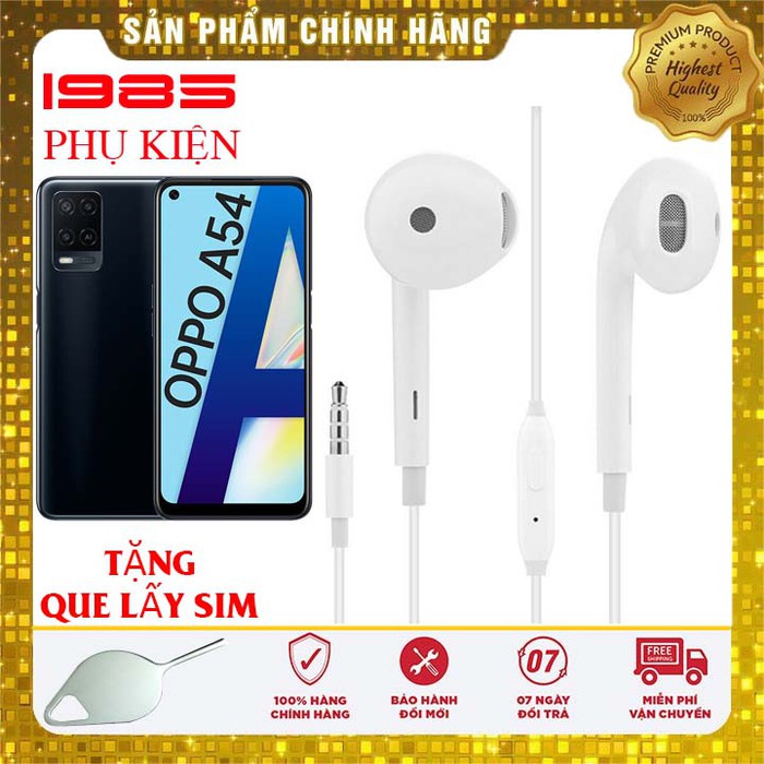 Tai Nghe Cho Oppo A54 Nghe Siêu Hay Chính Hãng