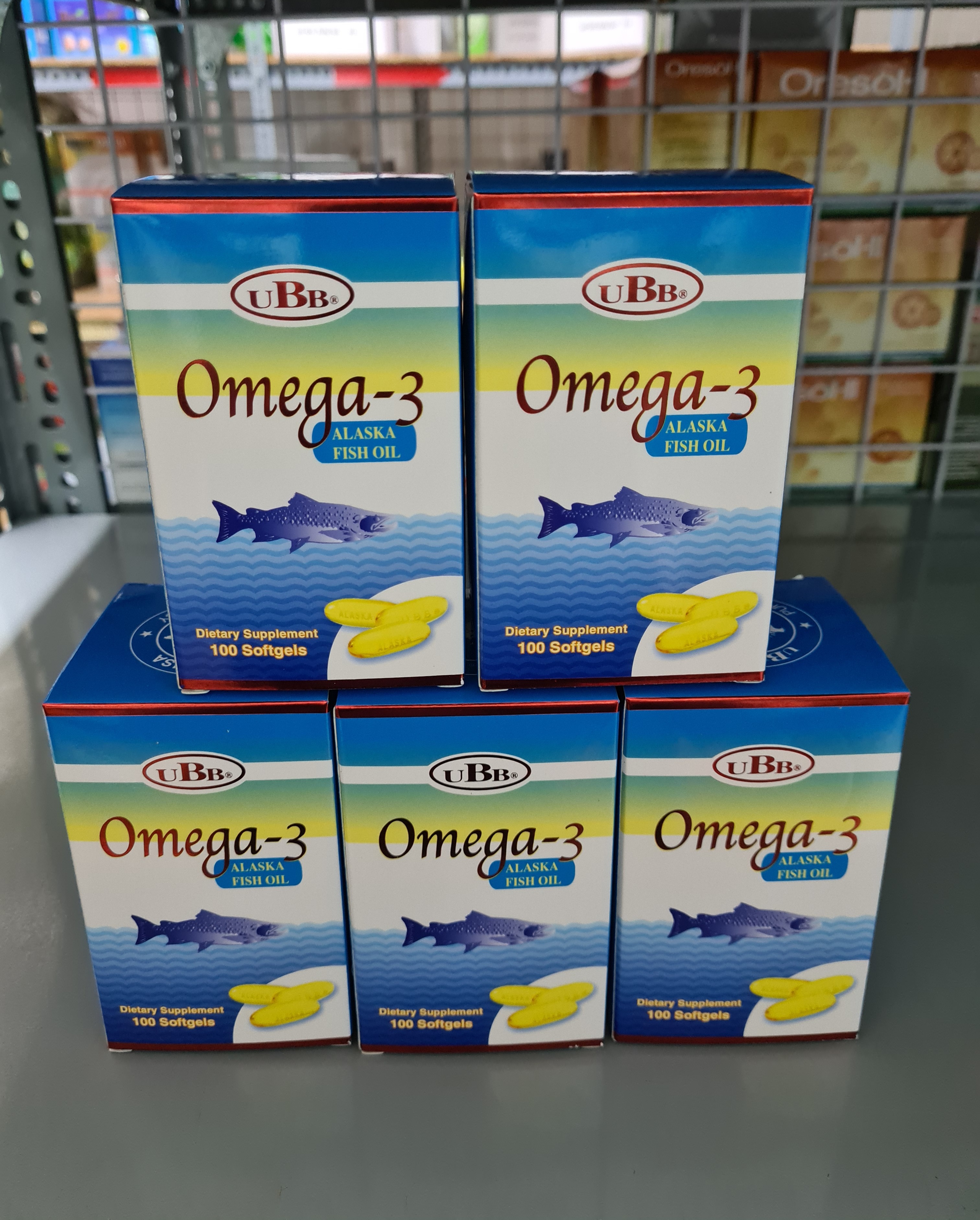 Viên dầu cá sáng mắt OMEGA UBB - Baxco USA