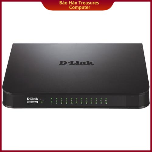 D-link des-1024a - switch 24 cổng 10/100m - hàng chính hãng
