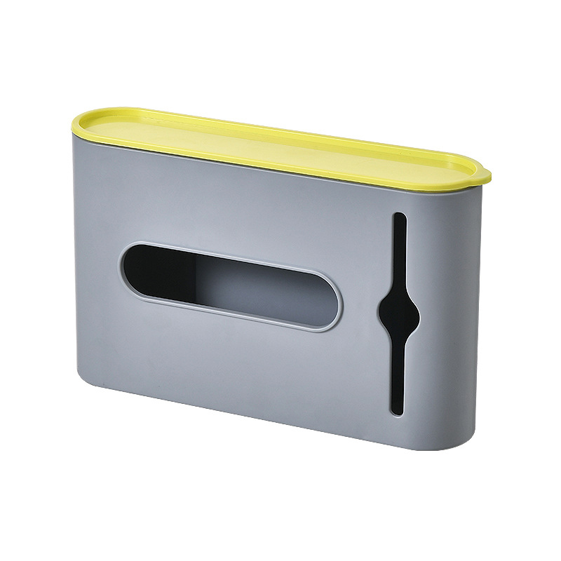 Thùng rác Túi Lưu Trữ Tường Gắn Hộp Nhựa Đựng Rác Túi Dispenser Túi Chất Thải Thùng Rác Túi Lưu Trữ Hộp Treo Tường đối với Phòng Tắm nhà bếp Treo Tường Nhựa Đựng Rác Dispenser Túi Chất Thải Túi Chủ