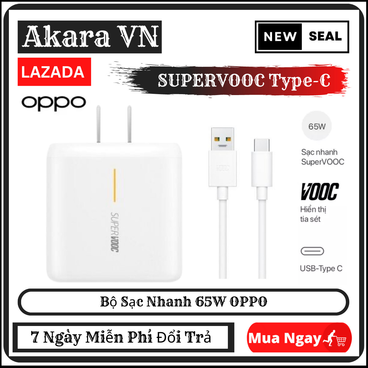 Bộ sạc nhanh 65w oppo supervooc type-c , bộ sạc nhanh oppo supervooc 65w eu/us bộ chuyển đổi supervooc 2.0 cáp type c 6.5a cho find x2 pro reno6 reno5 ace 2 x20 pro