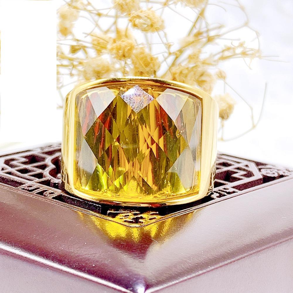 [HCM]Nhẫn Nam Kiểu Mỹ N6 Mạ Vàng 24K Mặt Đá Cắt Giác Lấp Lánh - Tặng Kèm Hộp +Hàng Đẹp Nhất 2020 Ko Đẹp Hoàn Lại Tiền Có 3 Màu Cho Anh Chị Lựa Chọn