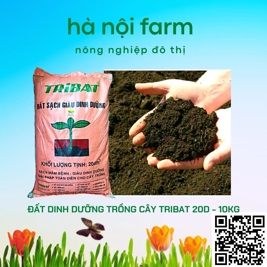Đất trồng rau và cây cảnh tribat 1bao 10kg