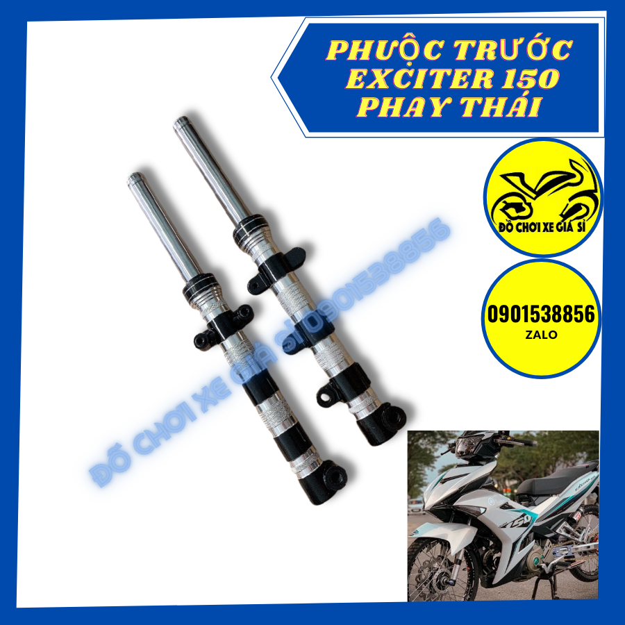 Phuộc trước exciter 150 phay thái