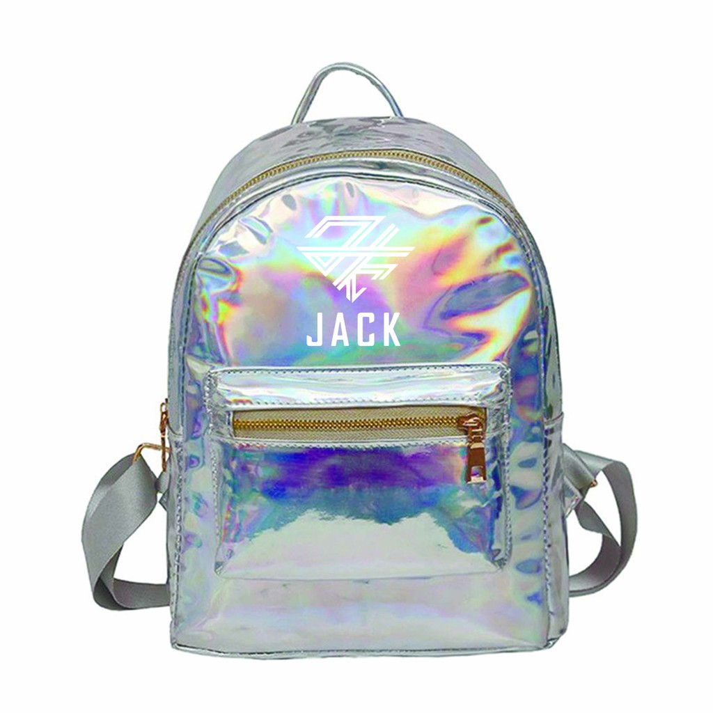 Balo hologram nam nữ đi học đi chơi in logo Jack K-ICM