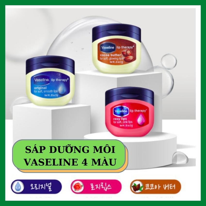 Sáp dưỡng môi vaseline hồng xinh 7g dưỡng môi hồng mịn