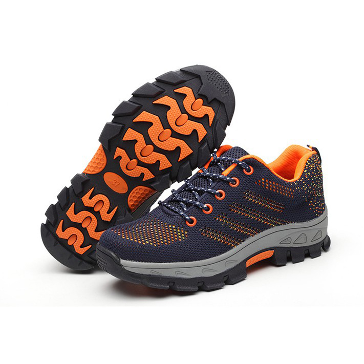 Giày bảo hộ lao động thời trang thể thao - Mũi thép chống đinh QC M06