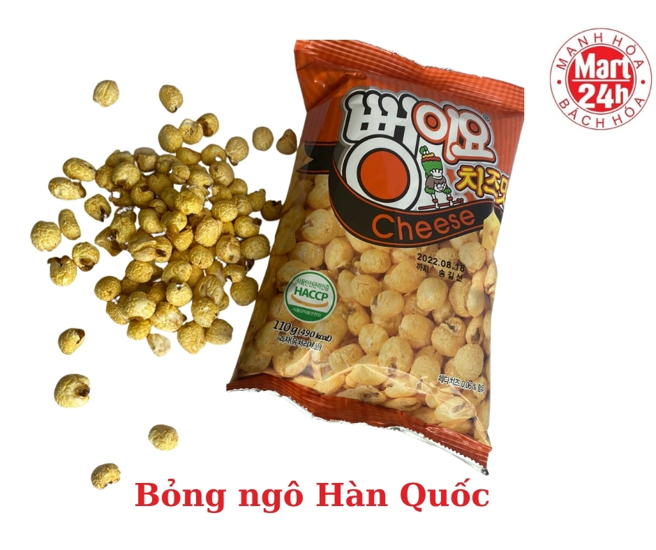 BỎNG NGÔ VỊ PHÔ MAI 255g - NHẬP KHẨU CHÍNH HÃNG HÀN QUỐC