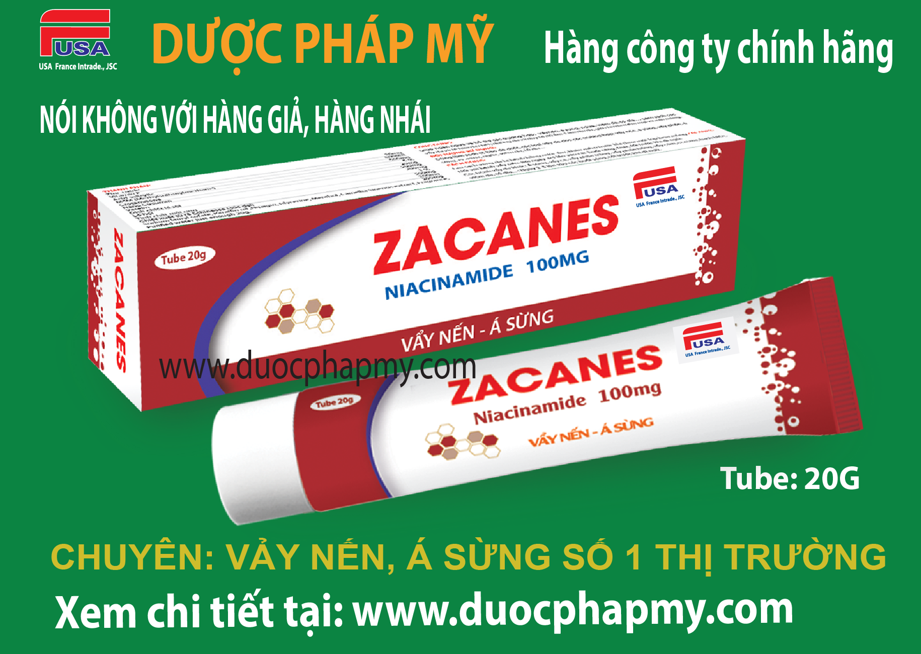 Chuyên: Vảy nến, á sừng, vết chai sừng Zacanes