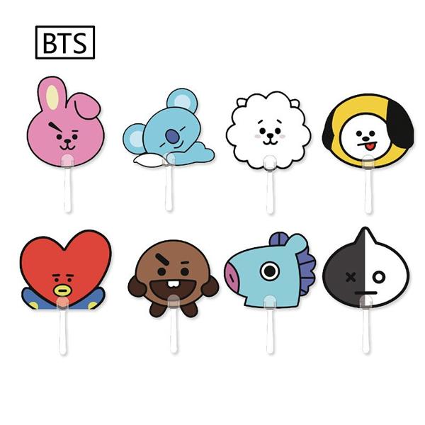 Giá sỉ 15k Quạt trong Bangtan Boys chibi quạt Bangtan Boys chibi quạt Bangtan Boys quạt cầm tay thiết kế sáng tạo đẹp thời trang phong cách Hàn Quốc army