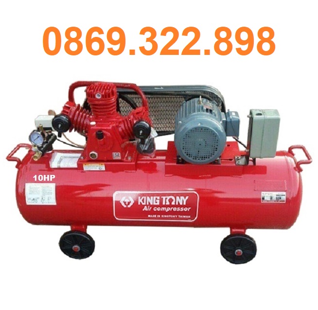 Máy Nén Khí Dây Đai Kingtony 10HP 350L KTC-300W
