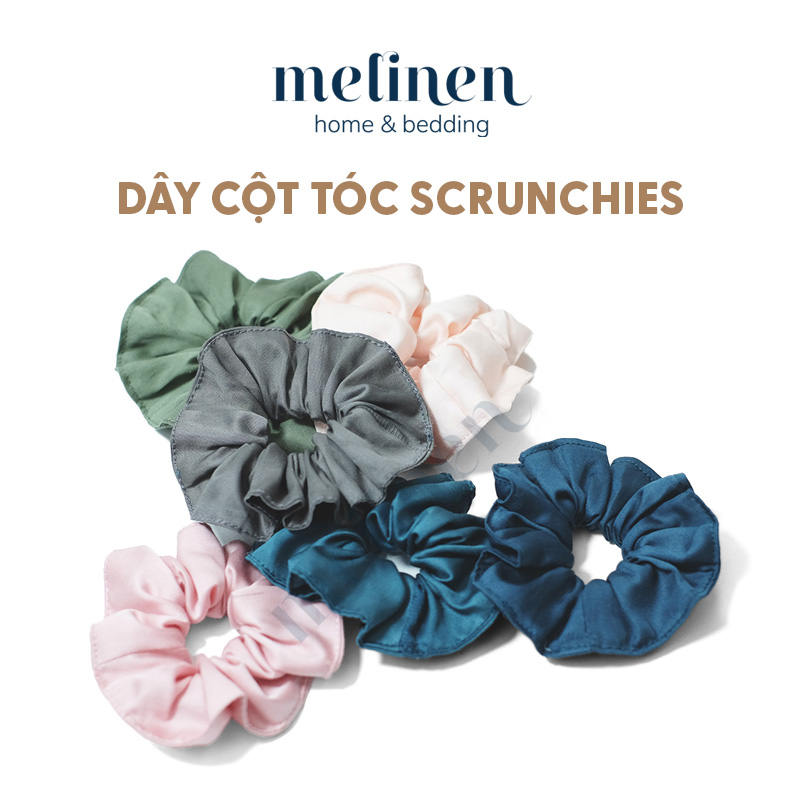 Dây cột tóc Scrunchies Melinen Nhiều màu
