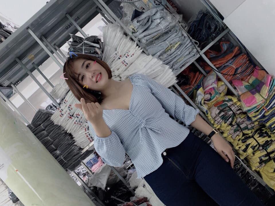 Áo tay phồng xếp ly siêu hot về hàng đủ sie s-m-l