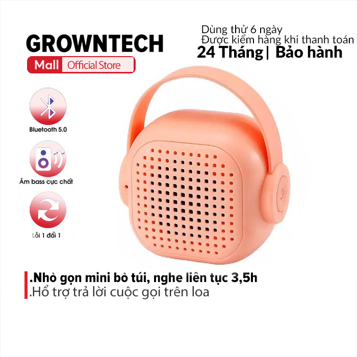 Loa bluetooth mini wster ws 302 bluetooth cầm tay di động nhỏ gọn bass mạnh âm thanh chất lượng cao