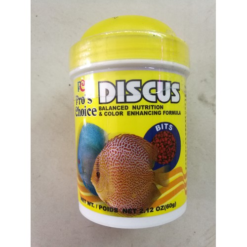 Thức ăn cá dĩa pro’s choice hủ 60g