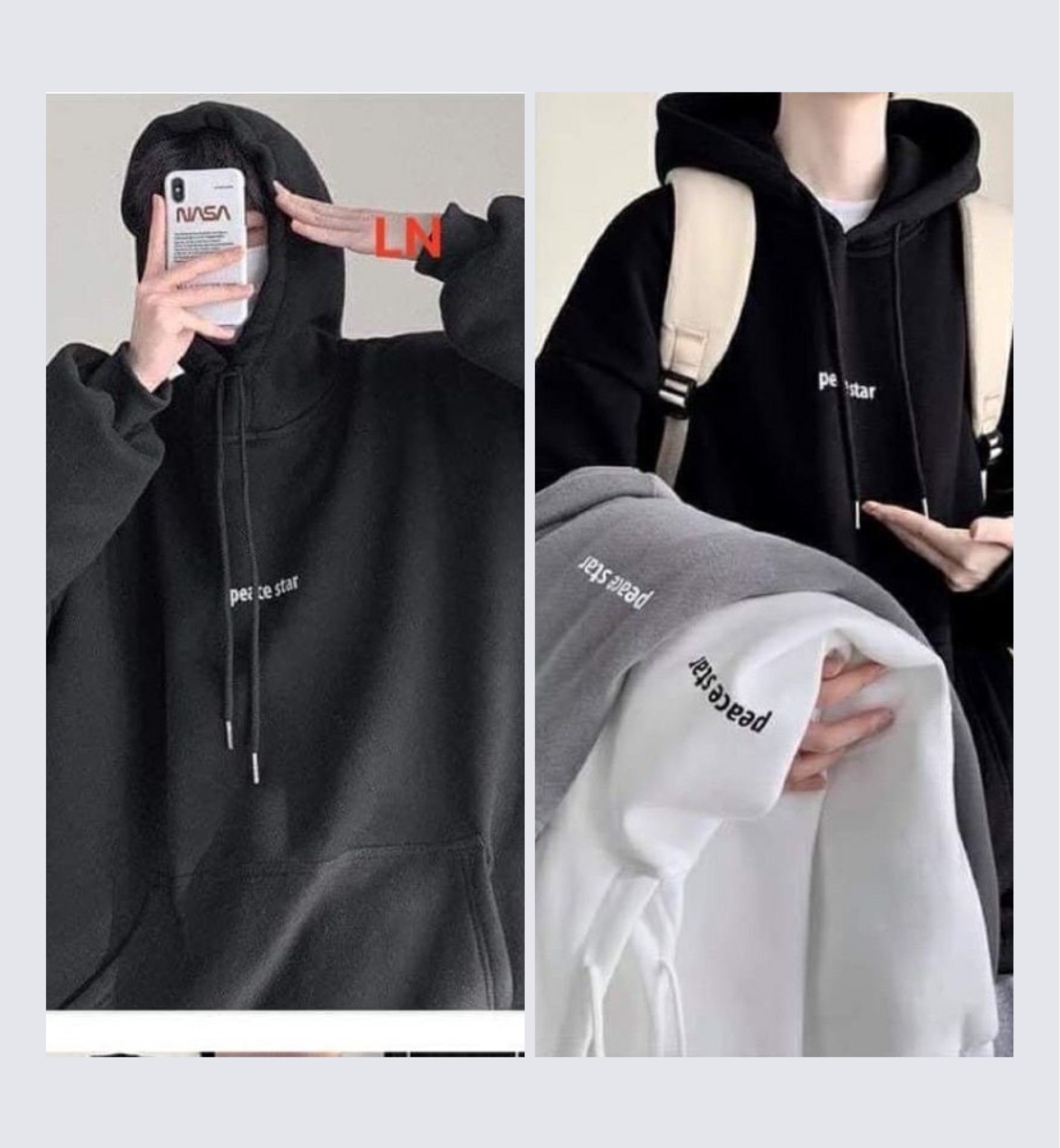 [SIÊU HOT MIỄN SHIP KÈM QUÀ] ÁO HOODIE START 2 MÀU ĐEN TRẮNG NAM NỮ  CHẤT NỈ MỊN XỊN PHONG CÁCH CỰC TREND