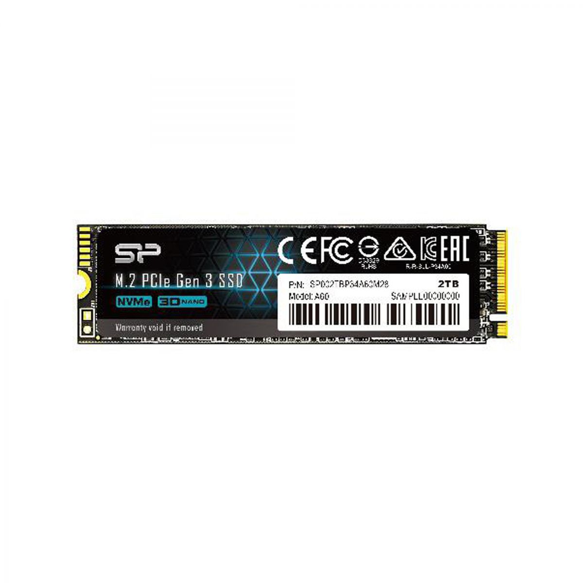 SSD Silicon Power M.2 2280 PCIe NVMe A60 512GB