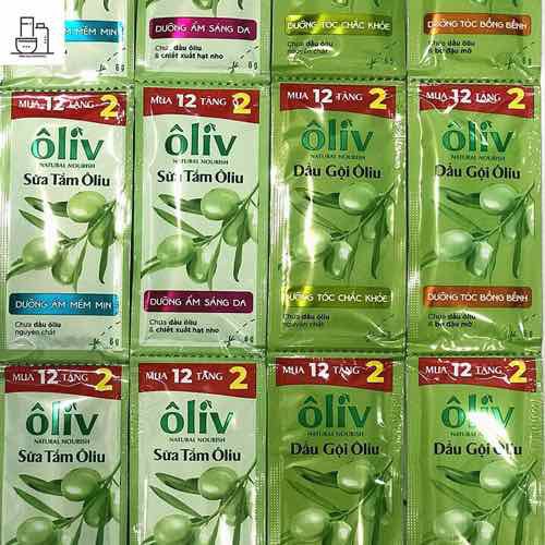 Dây dầu gội sữa tắm ôliu ôliv