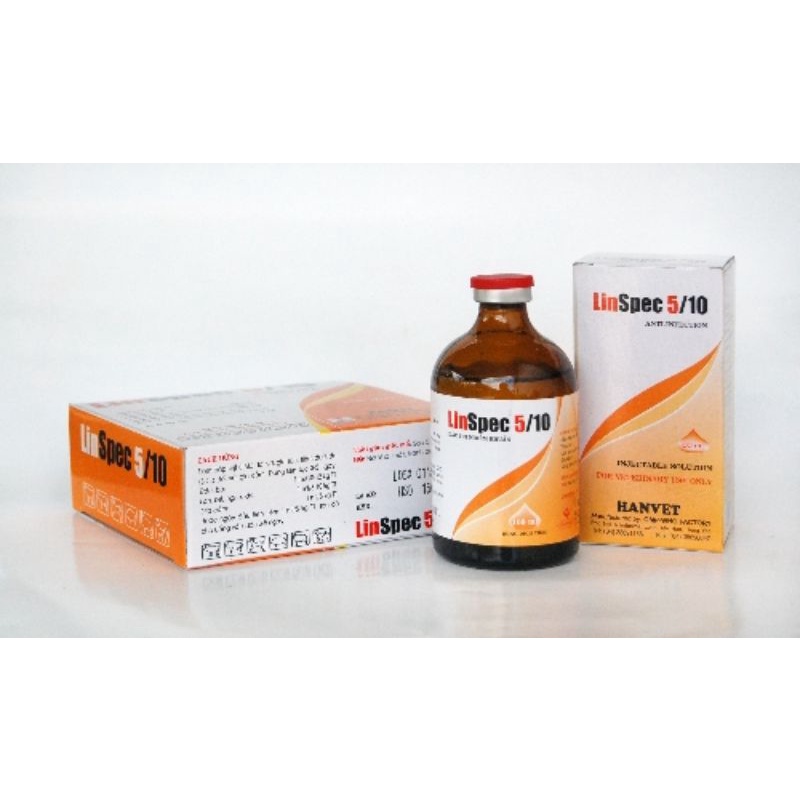 Linspec 5/10 20ml dùng cho gia súc gia cầm