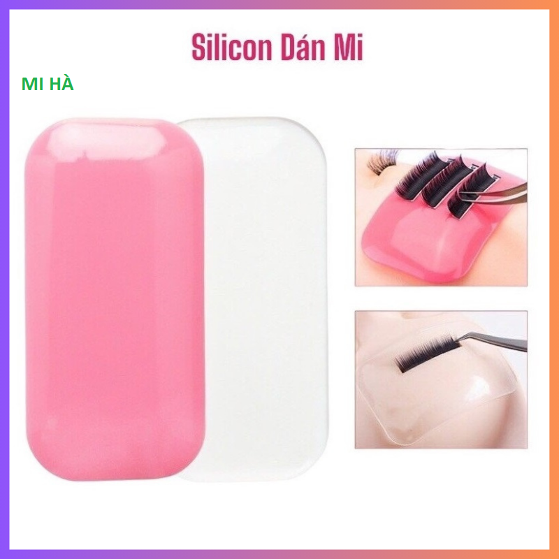 Miếng dán silicon hồng nối mi, silicon trắng nối mi,miếng dán mi_ silicon dán mi_dụng cụ nối mi