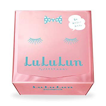 Mặt Nạ cấp ẩm LULULUN Nhật Bản làm sáng da - 32 Miếng hồng