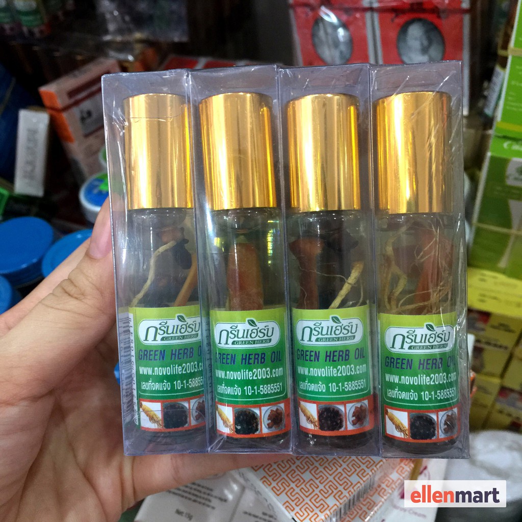 Lốc dầu lăn thái lan, dầu sâm thái lan.