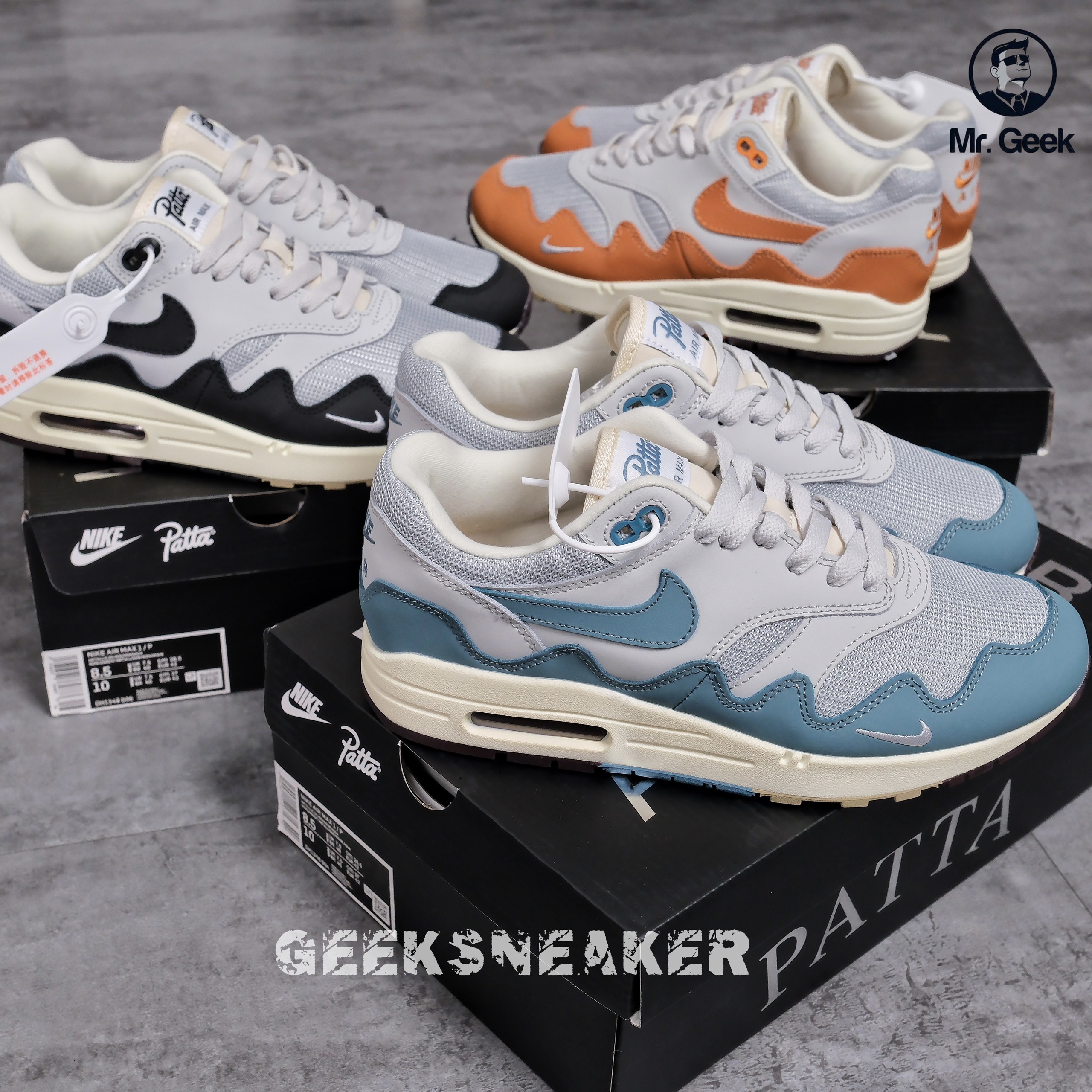 Giày Sneaker Air max Patta