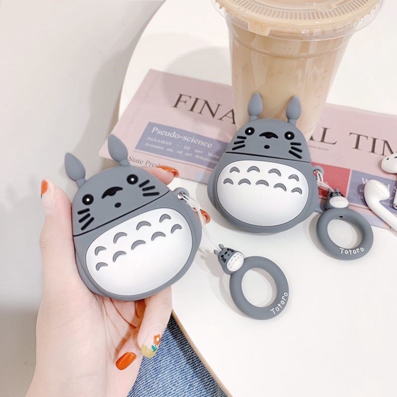 Case airpod 1/2/3 Pro Totoro - vỏ bảo vệ hộp đựng airpod 1/2 1028CATTR