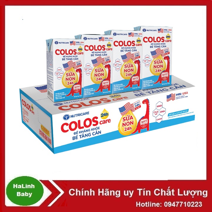 Sữa Coloscare, ColosCare pha sẵn 110ml [Thùng 48 hộp] (Date 2025)