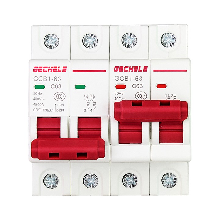 Cầu dao đảo chiều dạng aptomat 2P 63A 220V- át đảo chiều 2p, át đảo chiều 2p 63a