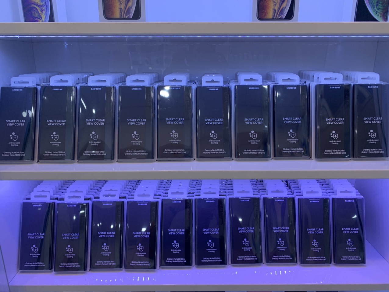 Bao Da Clear View SamSung Note 20 Ultra/Note 20 Ultra 5G- Hãng phân phối chính thức