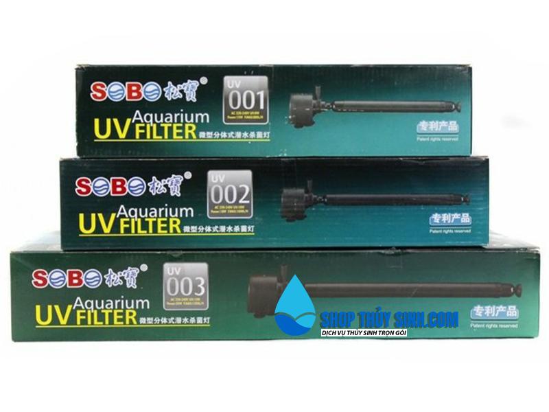 Máy lọc diệt khuẩn hiệu sobo đèn uv 001