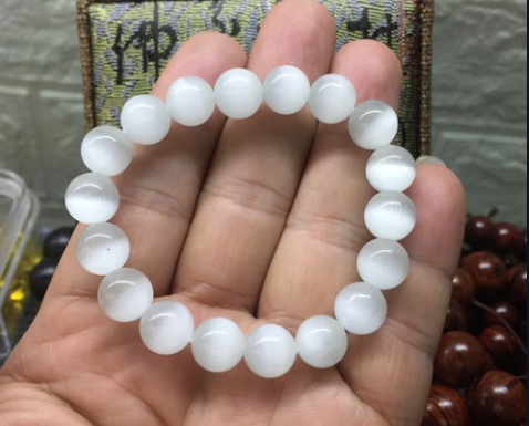 [HCM]Vòng tay đá mắt mèo 10ly -Vòng tay phong thủy mang lại bình an may mắn đủ màu- hàng bao đẹp