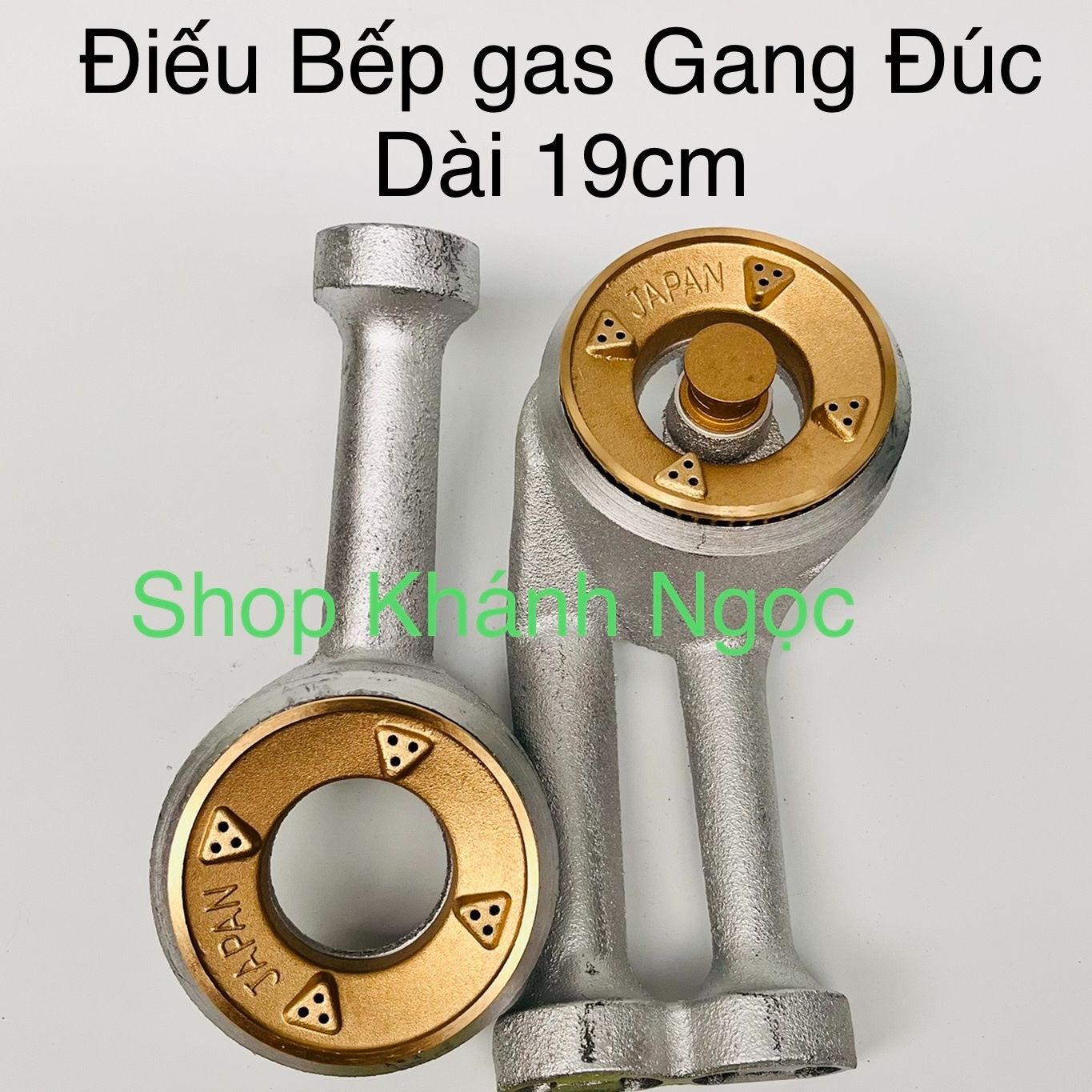 Ống điếu đầu đốt bếp gas gang đúc mâm chia lửa đồng japan - họng bếp - phụ kiện bếp ga - điện máy bình dương acb