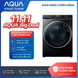 [SALE SỐC] Máy giặt cửa trước Aqua Inverter 10KG AW10-B4959U1K(B) - Miễn phí giao hàng toàn quốc - Hỗ trợ lắp đặt
