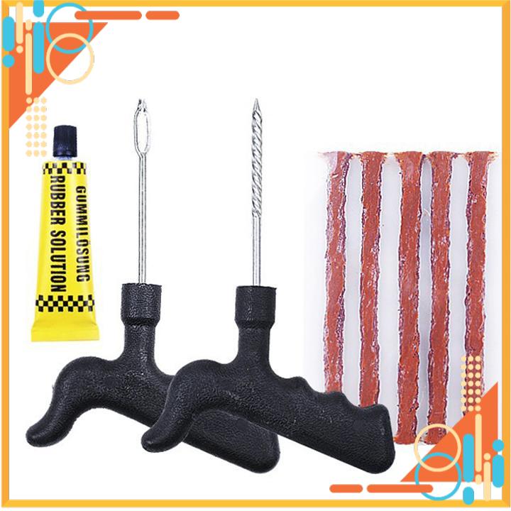 Bộ vá xe đạp xe máy MINI, Bộ vá săm SIÊU TIỆN DỤNG cho xe đạp xe máy,bộ vá dự phòng cực CẦN THIẾT cho lái xe HÀNG CÓ BẢO HÀNH