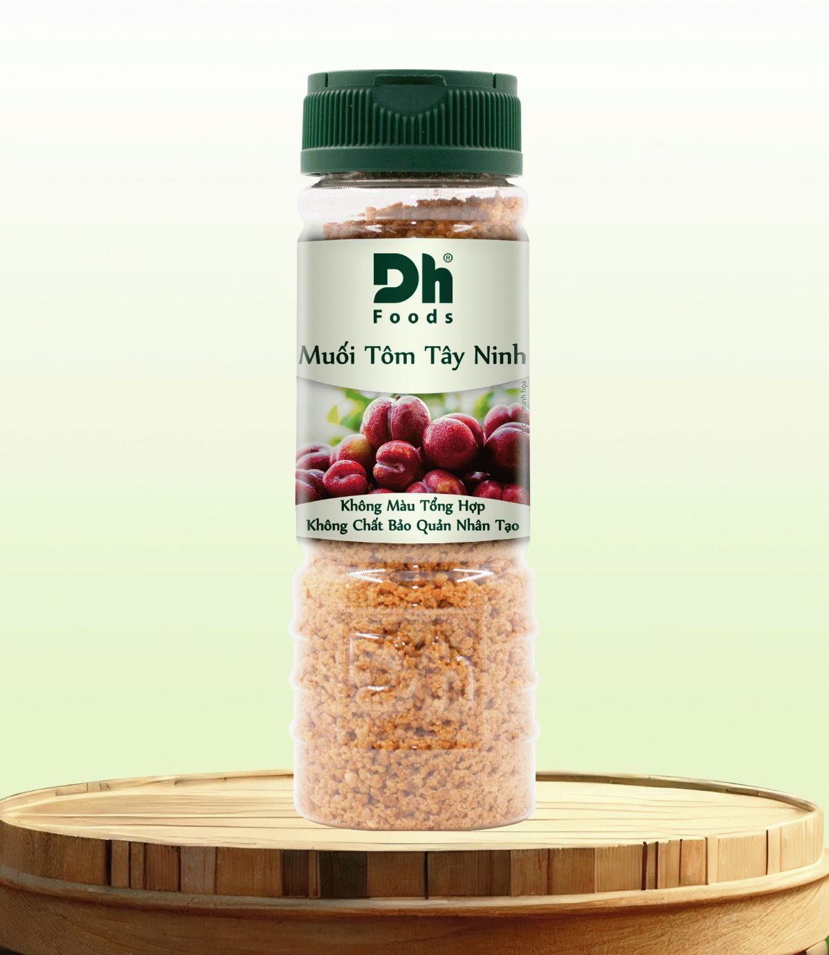 Muối Tôm Tây Ninh Dh Foods 110g - muối chấm hoa quả cay thơm, dùng nêm ướp món canh, kho, xào, Không Màu Tổng Hợp, Không Chất Bảo Quản Nhân Tạo