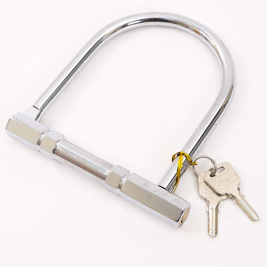 Khóa chữ U , khóa chống trộm Inox cho xe máy , xe đạp - hàng tốt giá giẻ