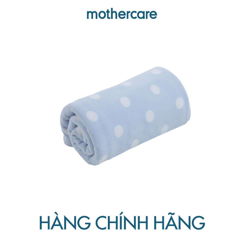 Mothercare - chăn ấm màu xanh bé gái kích thước 70 x 90 cm