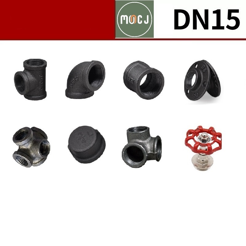 Linh kiện lắp ghép - ống nước sắt phi 21