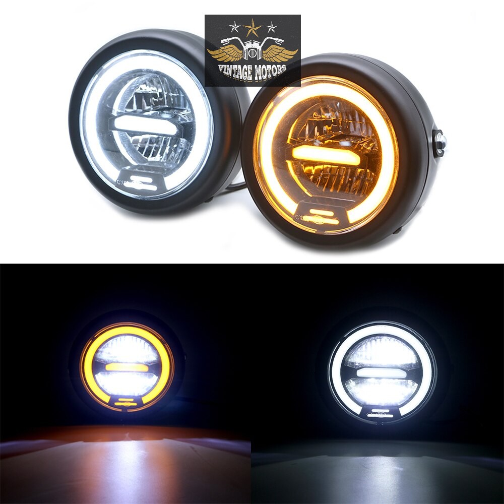 Đèn pha led xe máy classic - Đèn pha xe máy